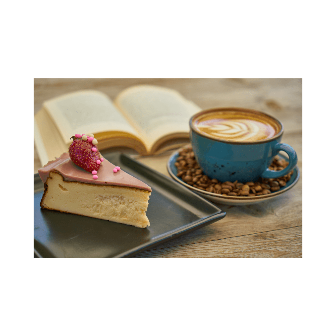 Delicious cheesecake